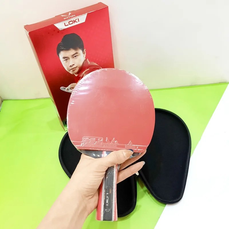 راکت پینگ پنگ لوکی مدل 3 ستاره کربن دار