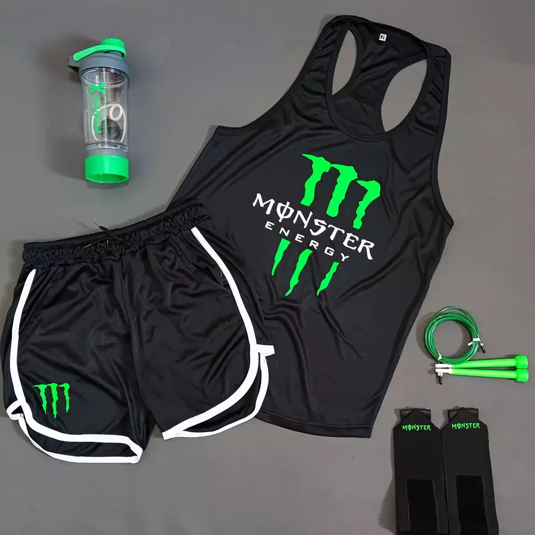 ست رکابی و شلوارک MONSTER ENERGY