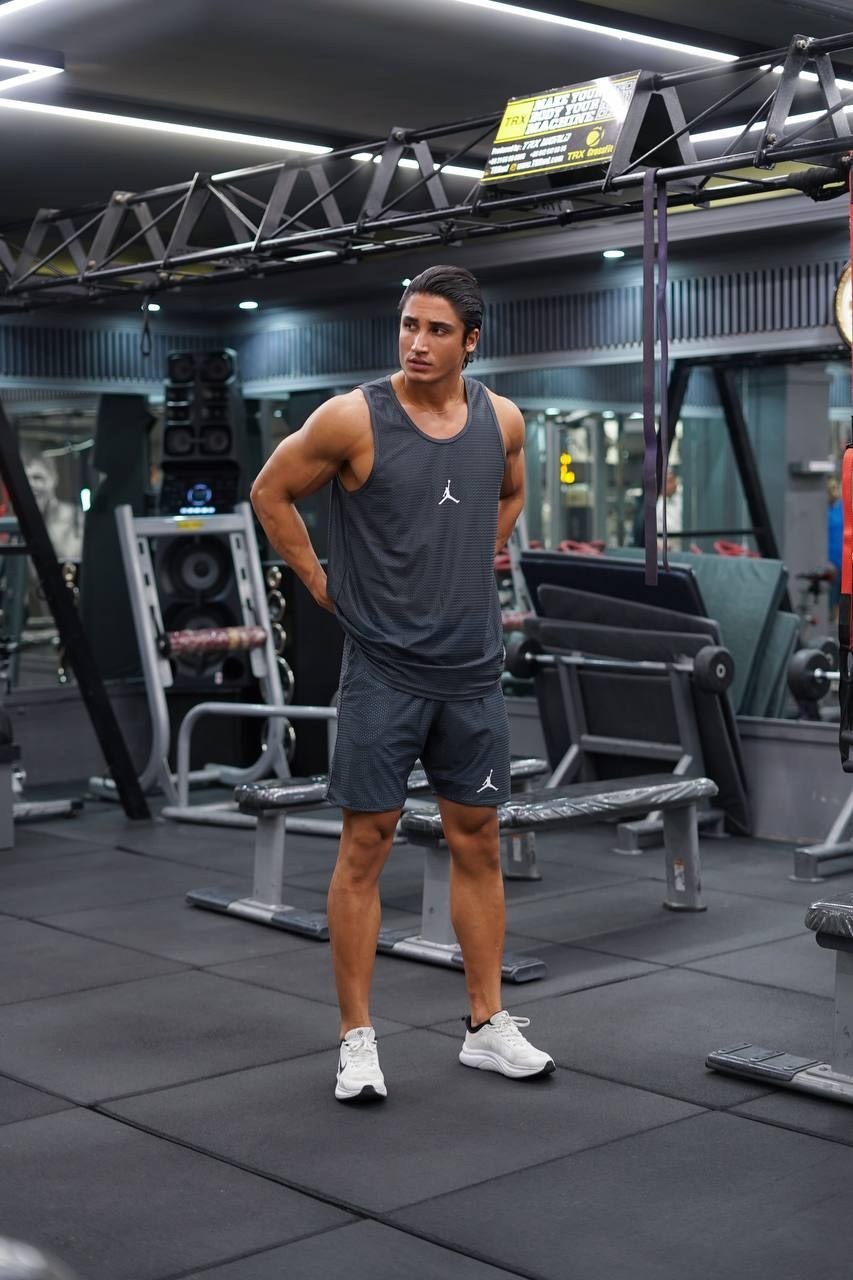 ست لباس ورزشی مردانه جردن کد 2940