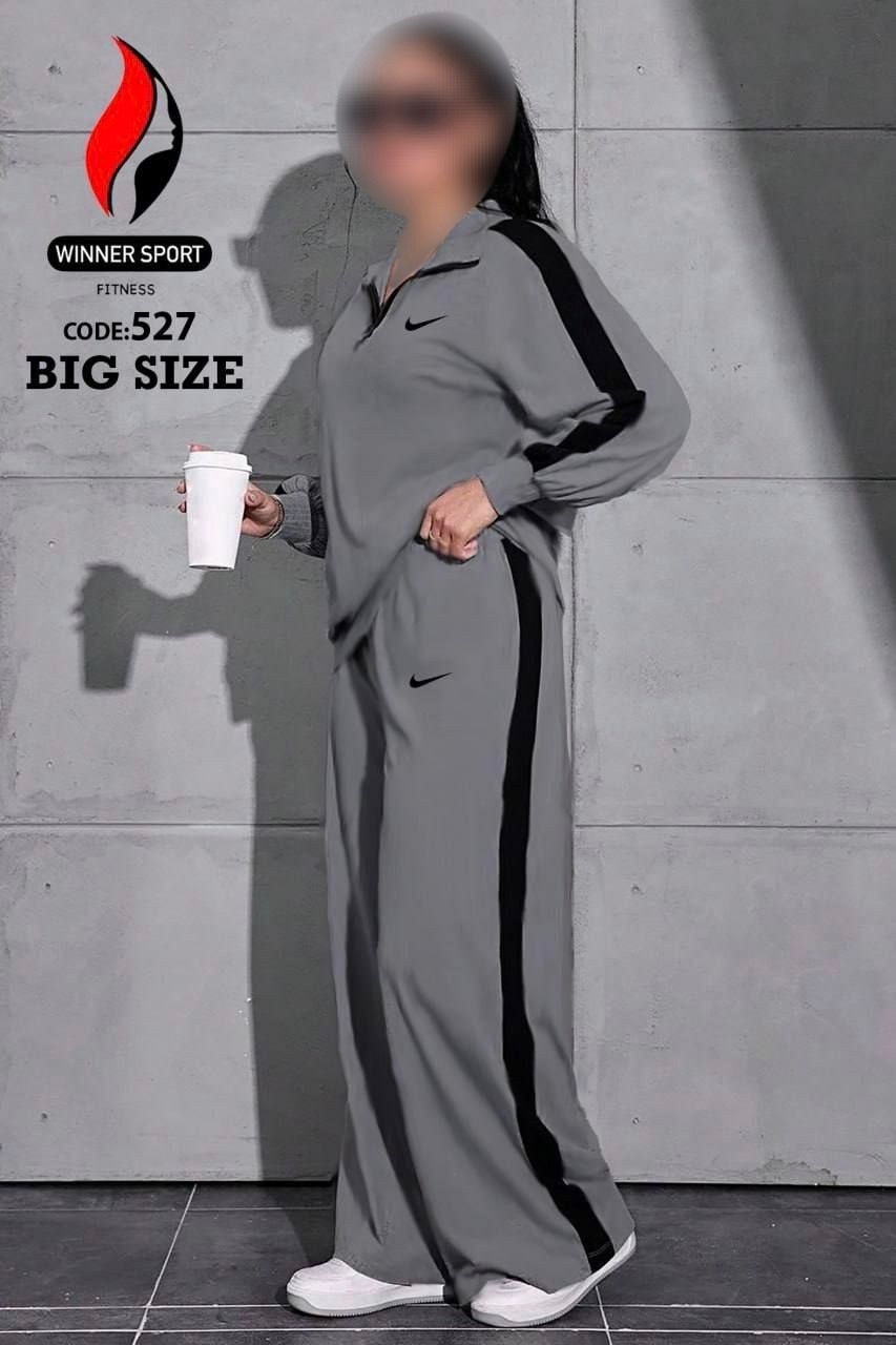 ست بلوز شلوار سایز بزرگ زنانه کد 002