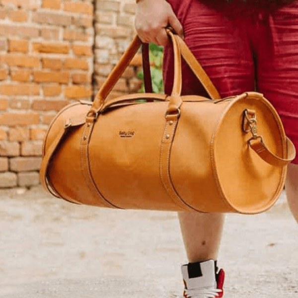 ساک ورزشی چرم مدل T290