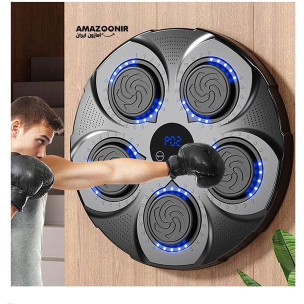 کیسه بوکس دیواری هوشمند موزیکال مدل HC-B003