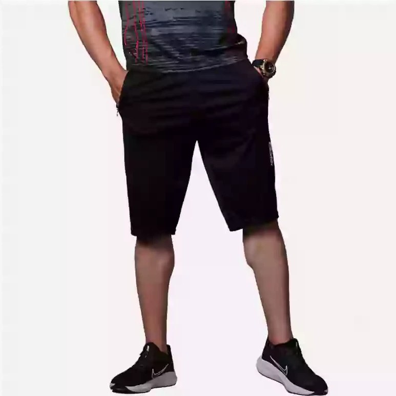 شلوارک ورزشی مشکی