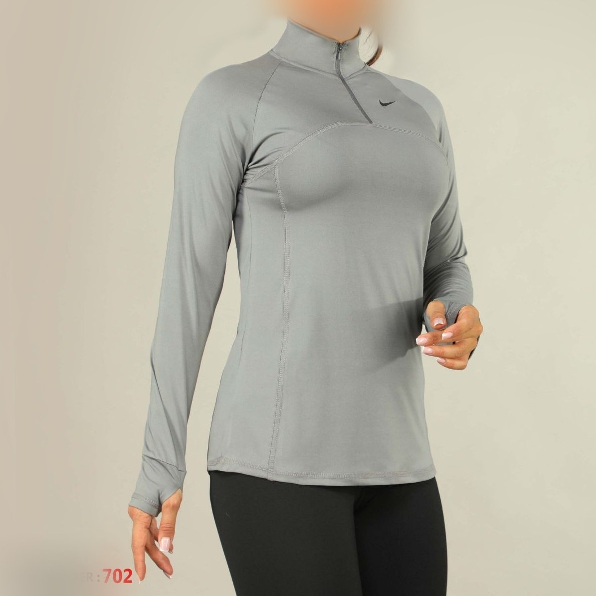 بلوز ورزشی زنانه نیم زیپ سایز ۳۶ تا ۴۶