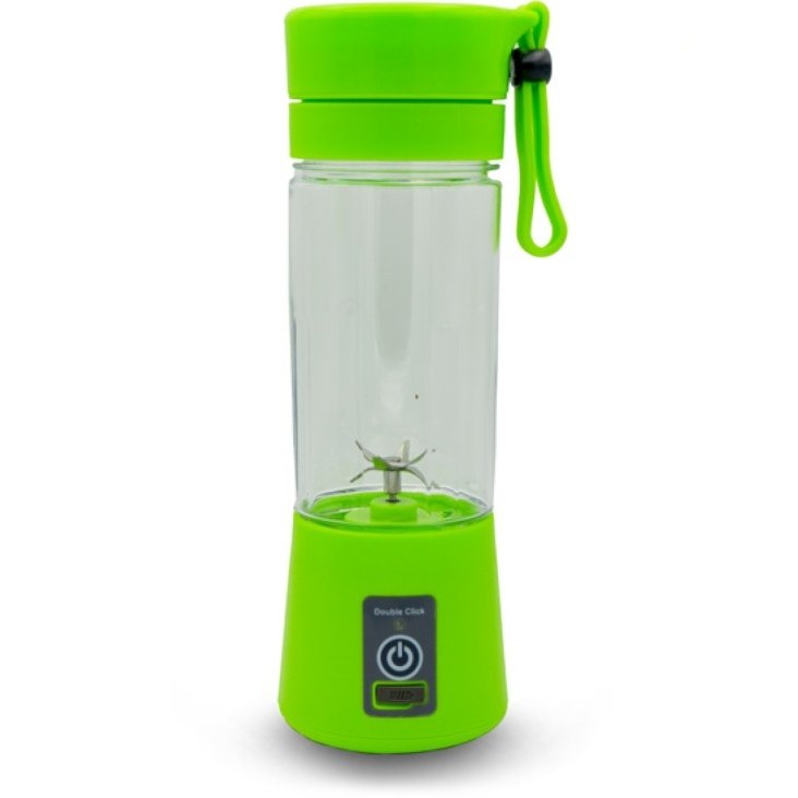 شیکر شارژی 0.38 لیتر رنگ آبی