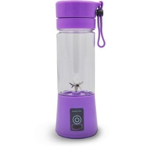 شیکر شارژی 0.38 لیتر رنگ آبی