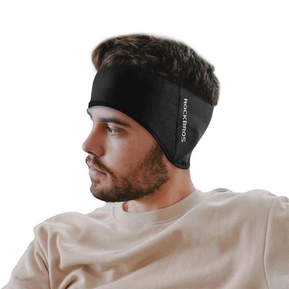 هدبند زمستانی دوچرخه سواری و ورزشی راکبراس ROCKBROS