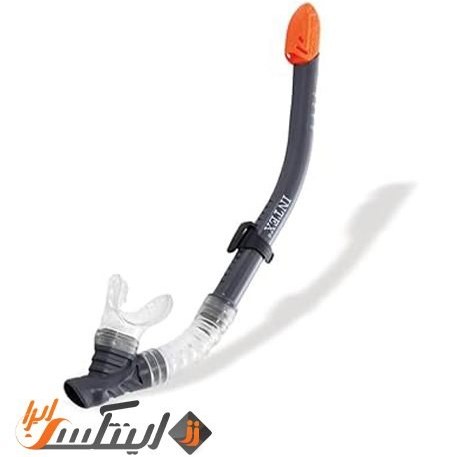 اسنورکل شنا اینتکس مدل 55929 رنگ سفید و طوسی