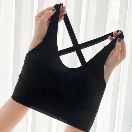 نیم تنه ورزشی زنانه مدل N142 پشت ضربدری