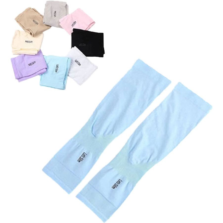 ساق دست ورزشی فینگردار Let’s Slim مدل 82320 بسته دو عددی