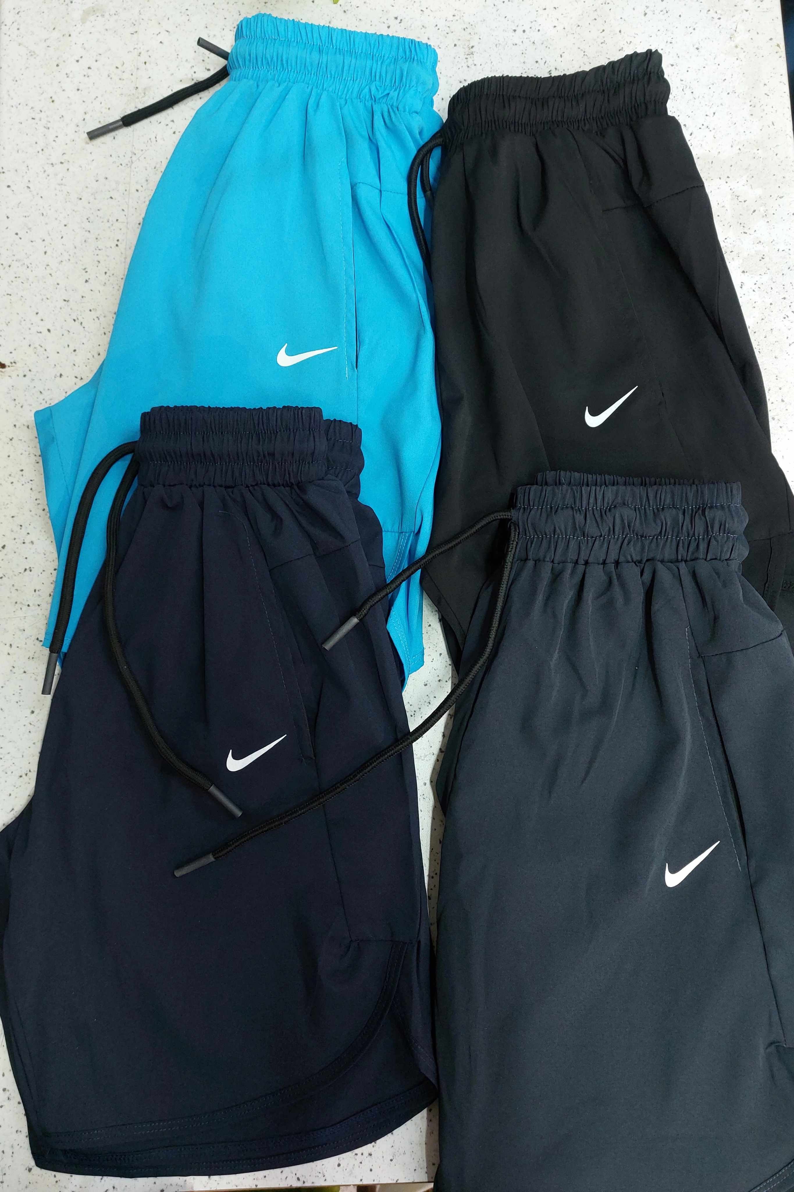 شلوارک مردانه پارچه آیرو سرمه‌ای