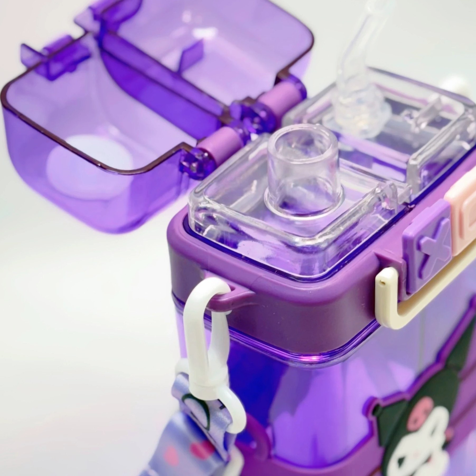 قمقمه دو مخزنه کرومی ۵۰۰ میلی‌لیتر