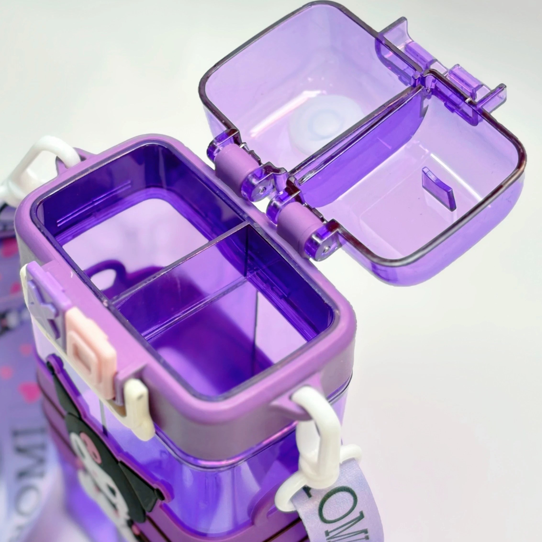 قمقمه دو مخزنه کرومی ۵۰۰ میلی‌لیتر