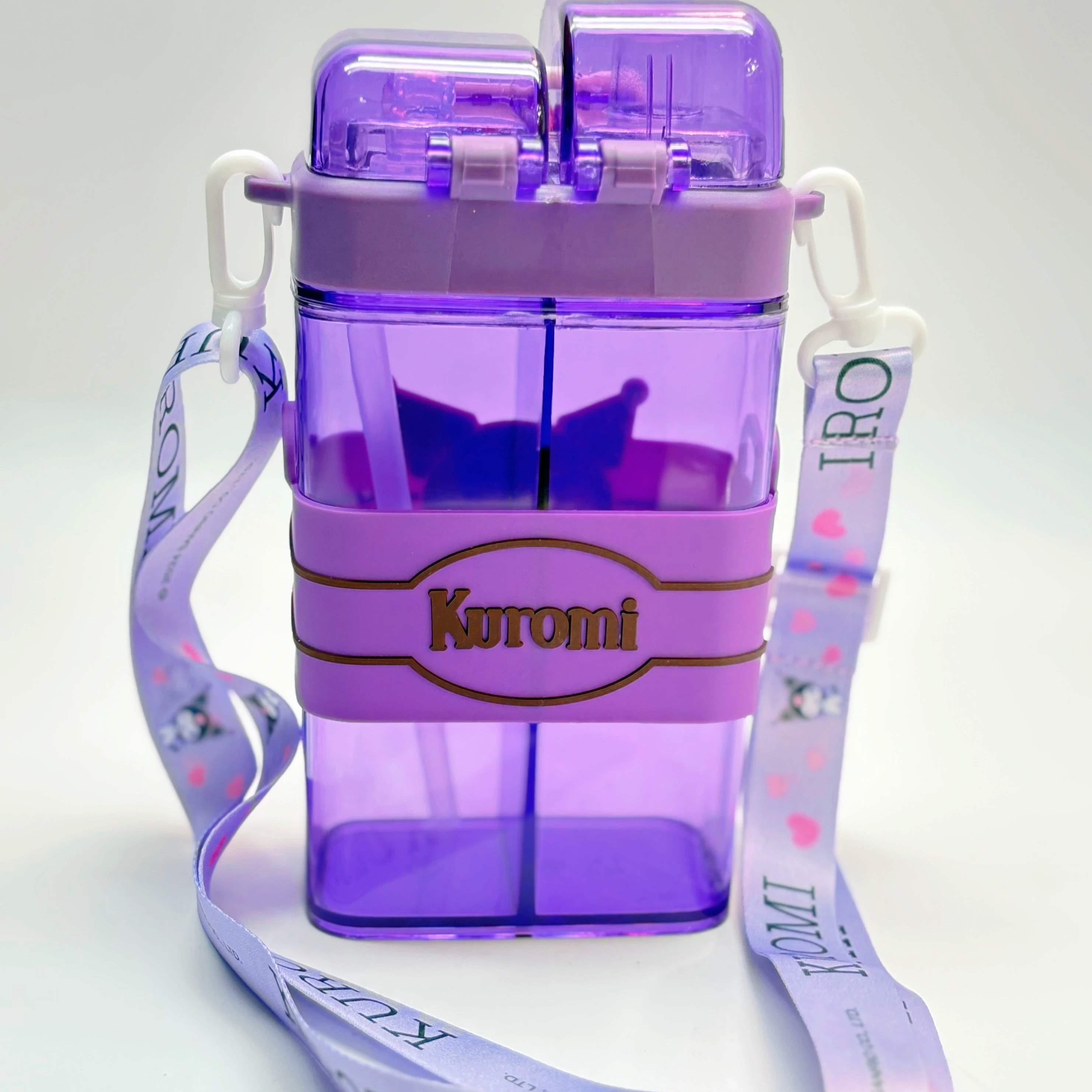 قمقمه دو مخزنه کرومی ۵۰۰ میلی‌لیتر