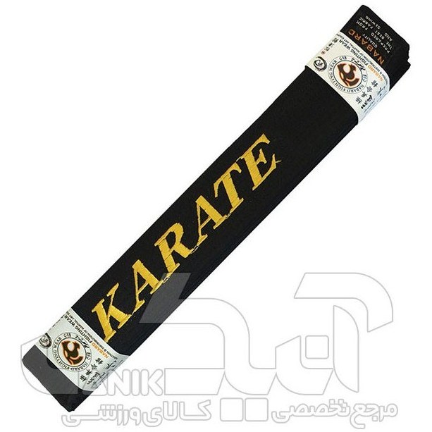 کمربند کاراته گلدوزی مشکی