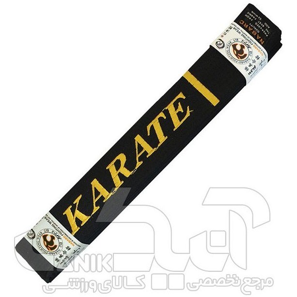 کمربند کاراته گلدوزی مشکی