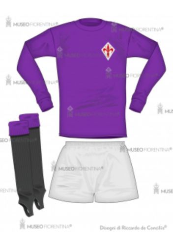 ACF Fiorentina 1950-53 Home Kit