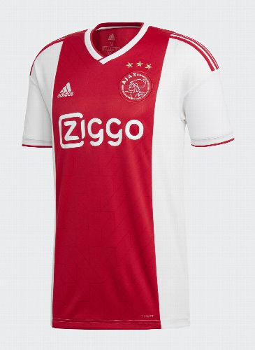 پیراهن اول Ajax Amsterdam ۱۸-۱۹