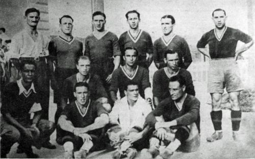 پیراهن اول AS Livorno ۱۹۲۹-۳۰