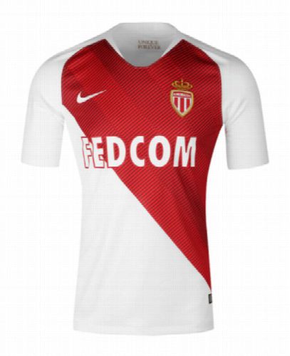 پیراهن اول AS Monaco ۱۸-۱۹