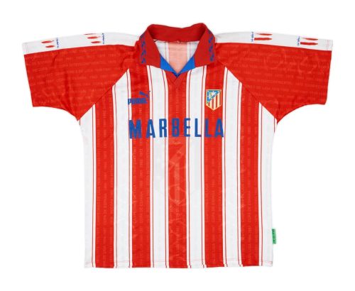 پیراهن اول Atlético Madrid ۹۵-۹۶