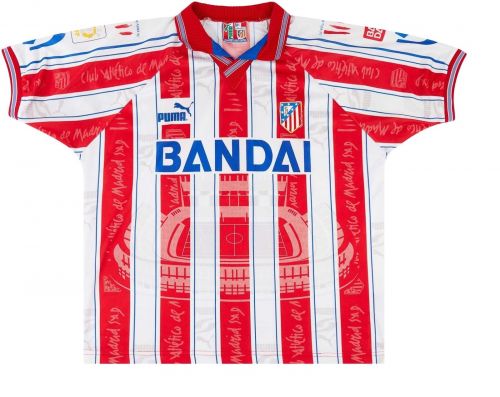 پیراهن اول Atlético Madrid ۹۶-۹۷