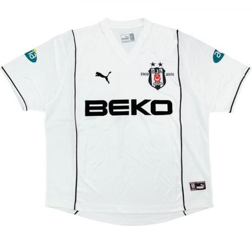 پیراهن اول Beşiktaş ۰۲-۰۳
