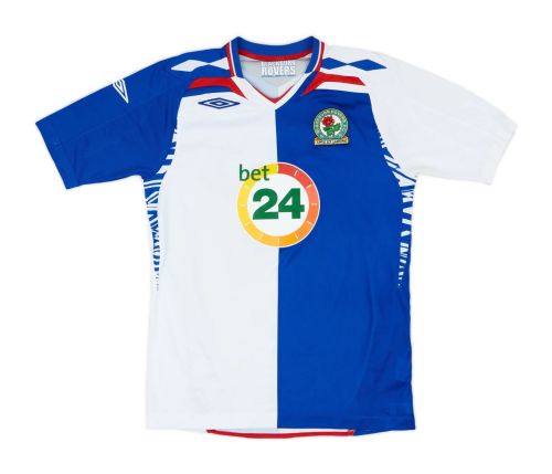 پیراهن اول Blackburn Rovers ۰۷-۰۸