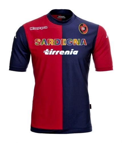 پیراهن اول Cagliari Calcio ۱۳-۱۴