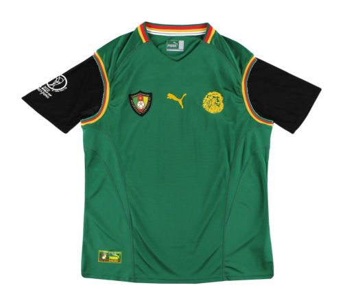 پیراهن اول Cameroon ۲۰۰۲