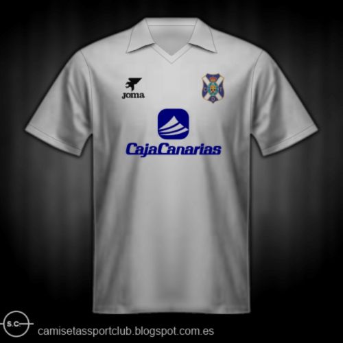 پیراهن اول CD Tenerife ۹۰-۹۱