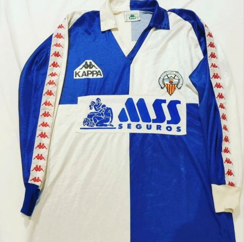 پیراهن اول CE Sabadell ۹۰-۹۱
