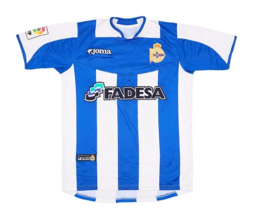 پیراهن اول Deportivo de La Coruña ۰۳-۰۴