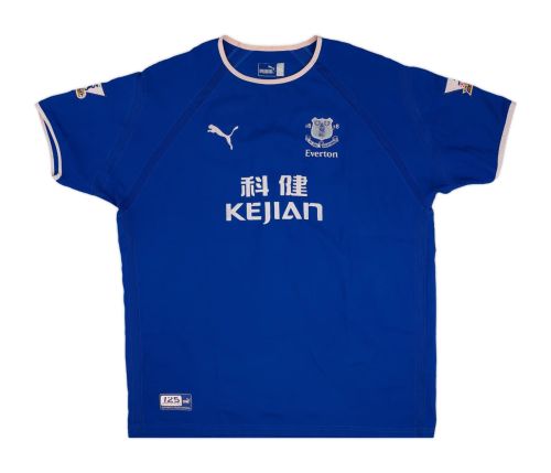 Everton FC 2003-04 Home Kit