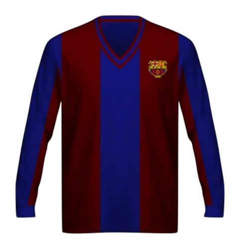 پیراهن اول Foot-Ball Club Barcelona (FC Barcelona) ۱۹۲۷-۲۸