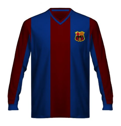 پیراهن اول Foot-Ball Club Barcelona (FC Barcelona) ۱۹۲۸-۲۹