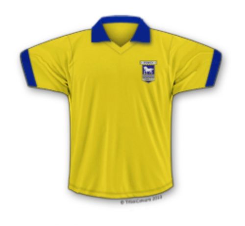 پیراهن دوم Ipswich Town ۷۳-۷۴