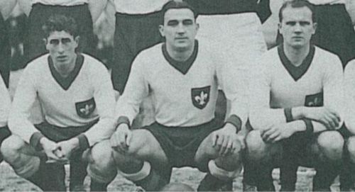 پیراهن اول Lille LOSC ۱۹۴۵-۴۶