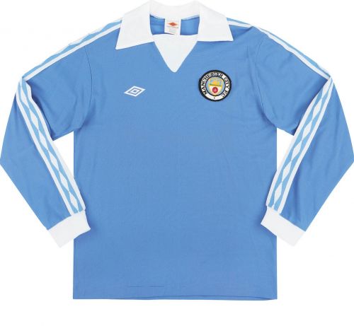 Manchester City 1975-76 Home Kit