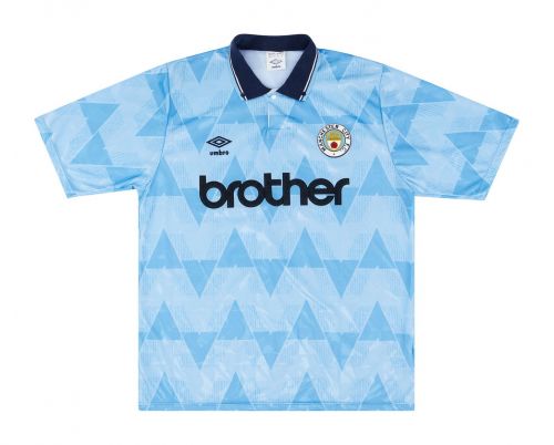 Manchester City 1990-91 Home Kit