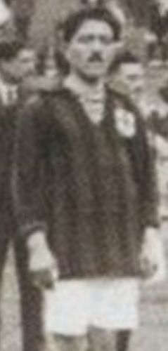 پیراهن اول Milan Foot-Ball and Cricket Club (AC Milan) ۱۹۱۸