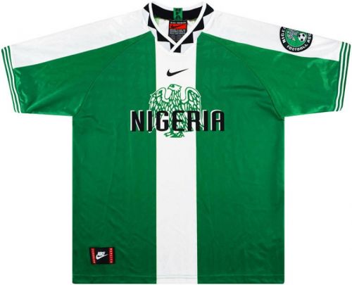پیراهن اول Nigeria ۱۹۹۶