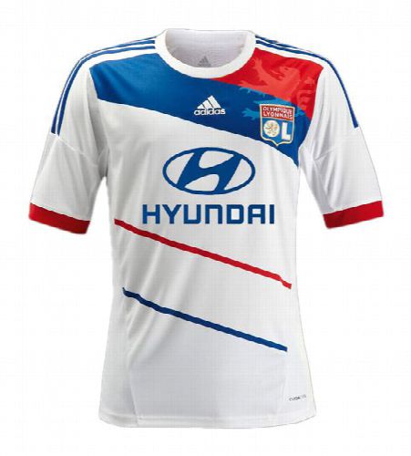 پیراهن اول Olympique Lyonnais ۱۲-۱۳