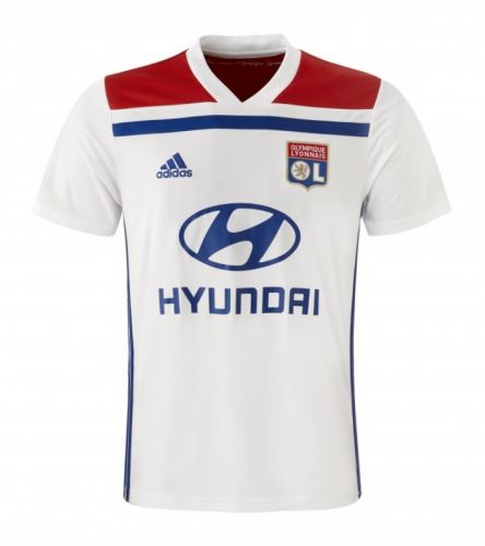 پیراهن اول Olympique Lyonnais ۱۸-۱۹