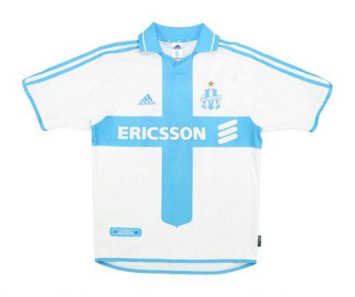 پیراهن اول Olympique Marseille ۰۰-۰۱