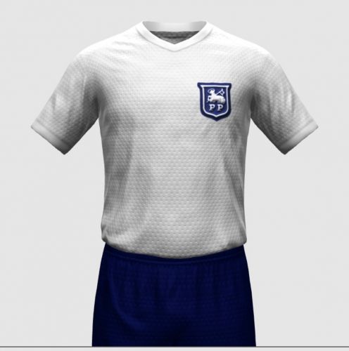 پیراهن اول Preston North End ۵۸-۵۹