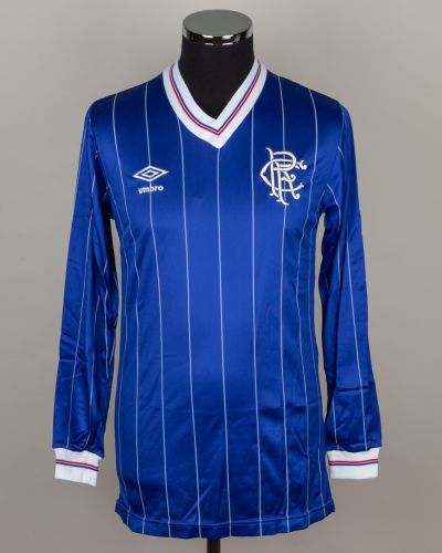 پیراهن اول Rangers FC ۸۲-۸۳