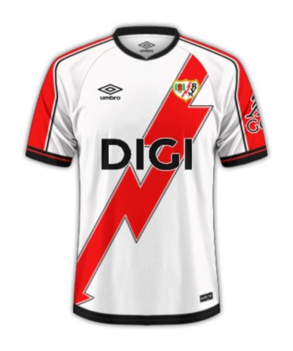 Rayo Vallecano 2025-26 Home Kit