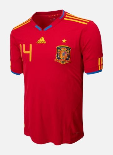 Spain 2010-11 Home Kit