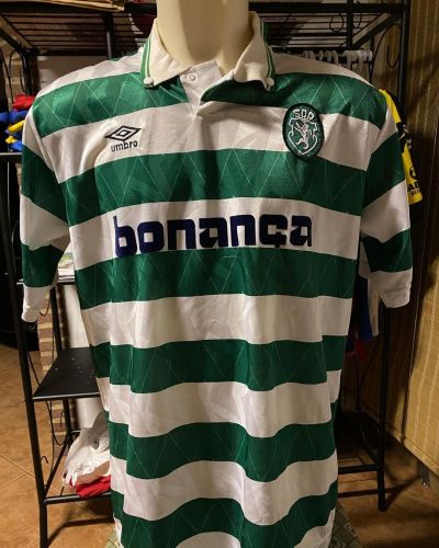 پیراهن اول Sporting CP ۹۰-۹۱